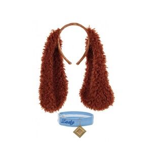 FUN Costumes Lady and the Tramp Lady Ears Headband and Collar Kit Disney Cosplay